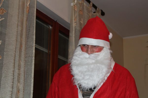 creepy santa