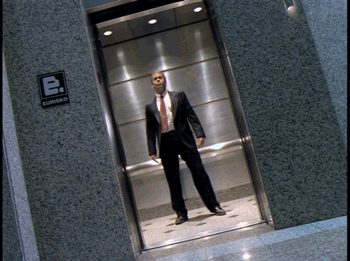 elevator doors closing