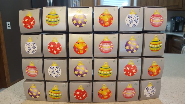 Easy DIY Shopkins Advent Calendar